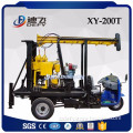 max 200m depth three tyres tractor drilling rig for sale